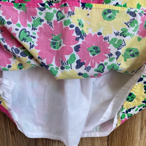 Lilly Pulitzer Dooddle Bug Daisy Dress Girl’s Size 16 Lined - Picture 6 of 7